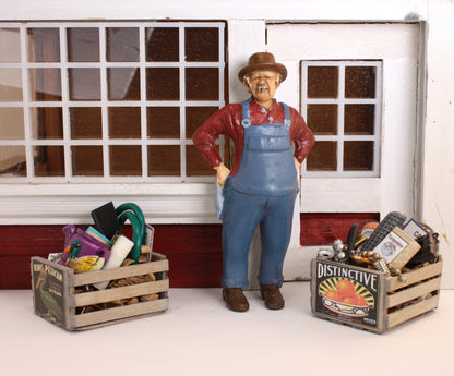 Junk Crates - Vintage Miniature for Railroad Dioramas - 101-0601