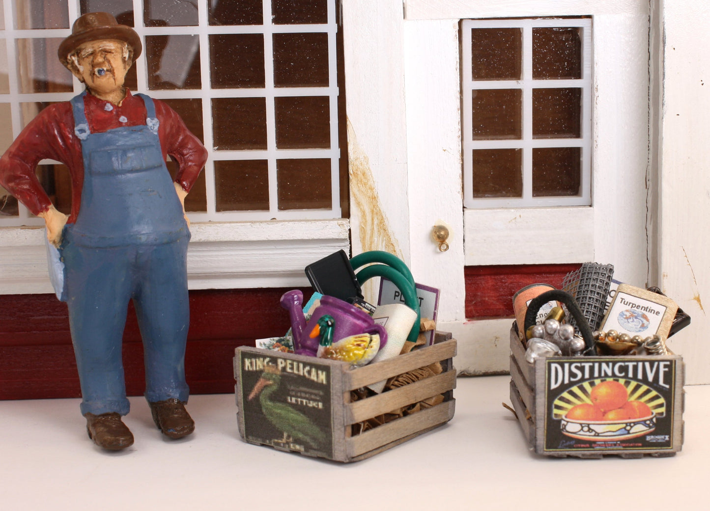 Junk Crates - Vintage Miniature for Railroad Dioramas - 101-0601