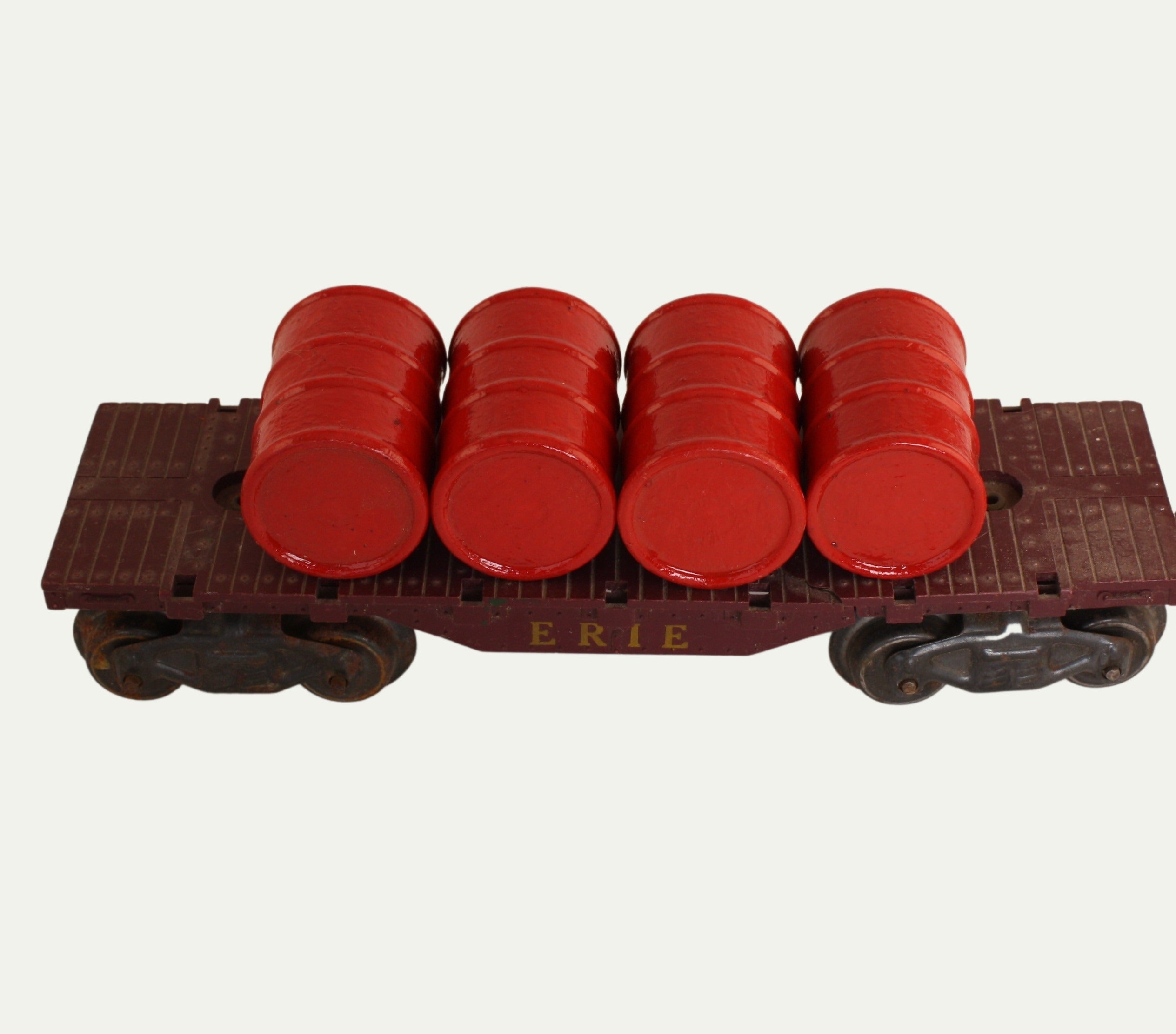 Industrial Barrels - Red - Set of 4 - 1:24 Scale - 101-0607