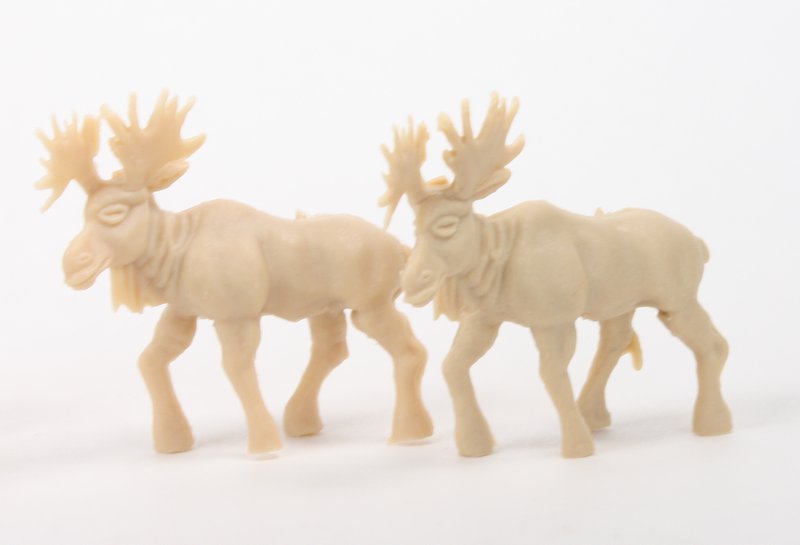 Moose - Set of 8 - Retro Dollhouse Minis - 201-0280