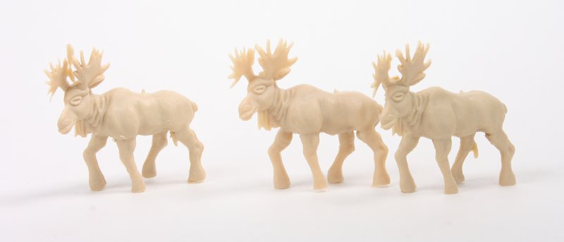 Moose - Set of 8 - Retro Dollhouse Minis - 201-0280