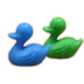 Duckies - Colorful - Set of 8 - Dollhouse Minis - 201-126-P