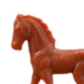 Horses - Mixed Color Set of 8 - Dollhouse Minis - 201-152-2