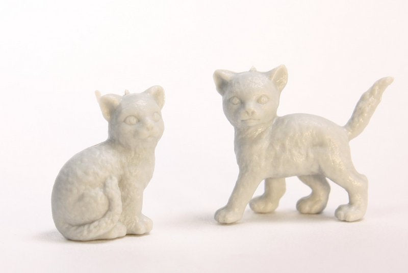 Cats - Assorted Set - Gray - Set of 6 - 201-167-3GY
