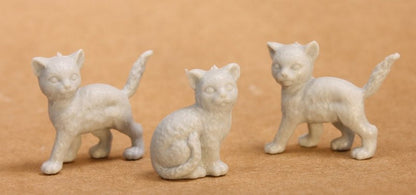 Cats - Assorted Set - Gray - Set of 6 - 201-167-3GY