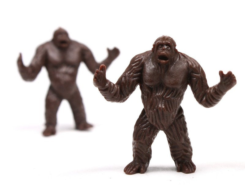 Gorilla - Bigfoot - Set of 6 - Dollhouse Minis - 201-281-4