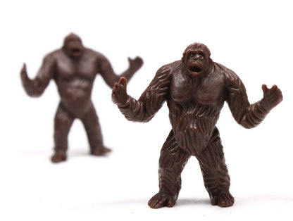 Gorilla - Bigfoot - Set of 6 - Dollhouse Minis - 201-281-4