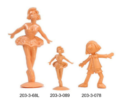 Dancing Pinocchio - 2" Tall - Set of 3 - #203-3-078