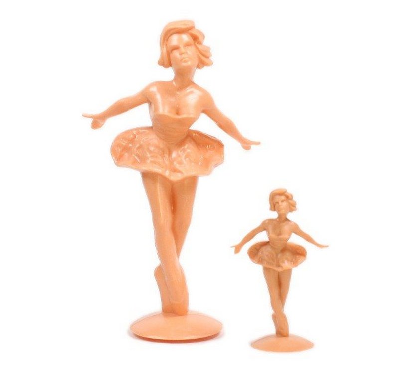Dancing Small Ballerina - 1 1/2" Tall - Set of 3 - #203-3-089