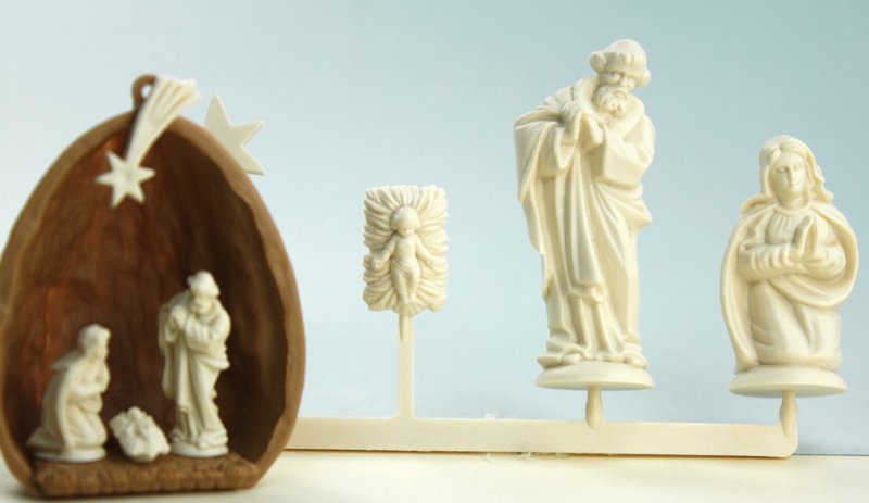 Nativity Scene - Large  - Set of 4 Mini Figures  203-3-135L