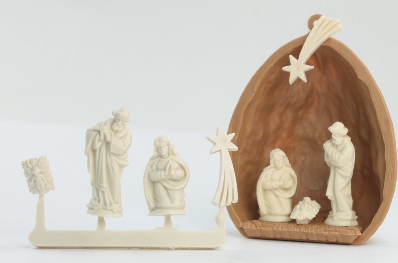 Nativity Scene - Small  - Set of 4 Mini Figures  203-3-135s