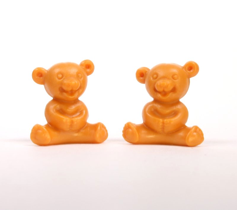 Teddy Bears - Small - Set of 8 - Dollhouse Minis - 203-3-158