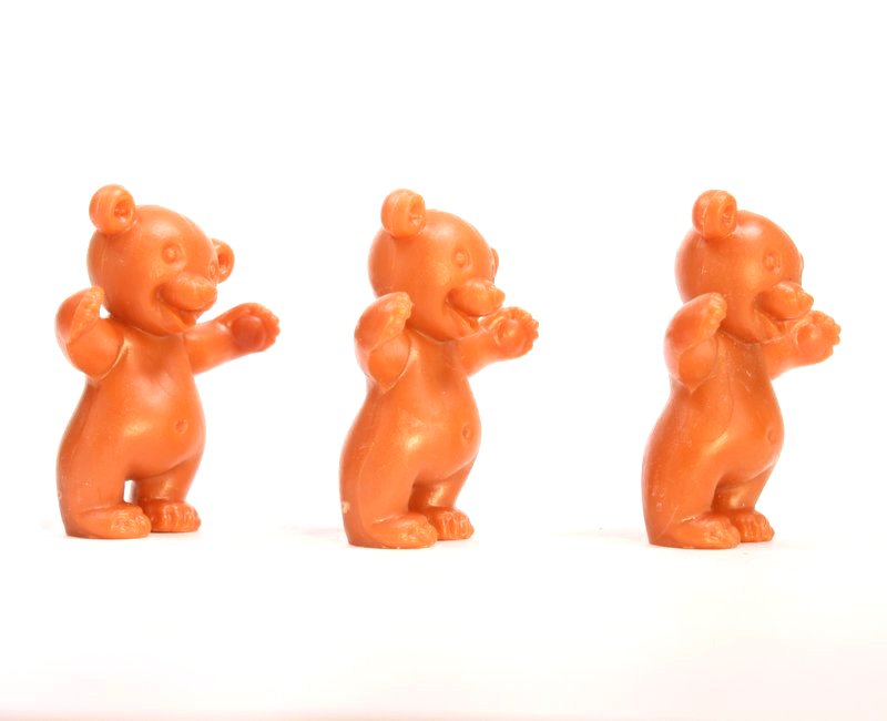 Teddy Bears - Large - Set of 8 - Dollhouse Minis - 203-3-159