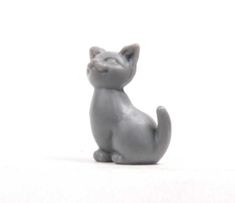 Cats - Sitting Kittens - Gray - Set of 6 - 203-3-212-GY