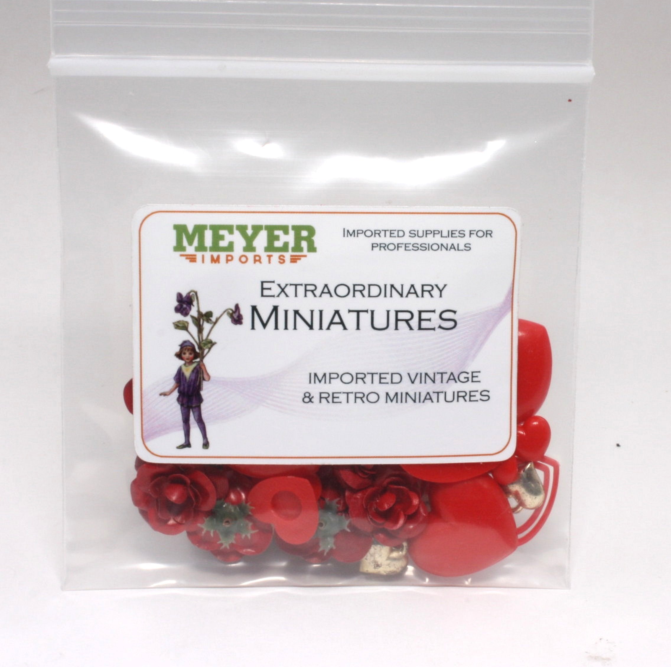 Heart & Roses -  28 piece set! Valentines Special! 203-3-214