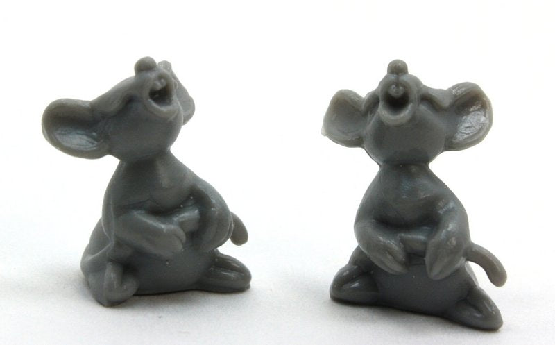 Singing Mice - Gray- Set of 8 - 203-9-128G