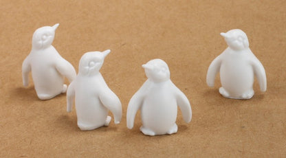 Penguins - White - 1" - Set of 8 - 203-9-145