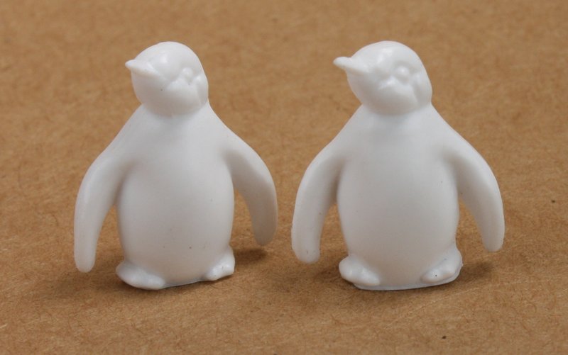 Penguins - White - 1" - Set of 8 - 203-9-145