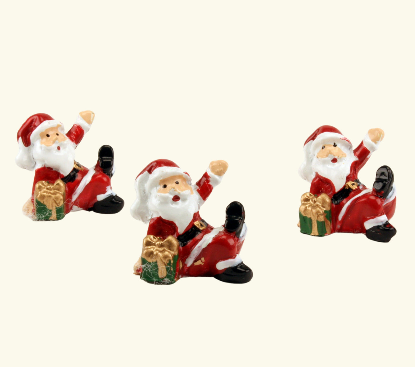 Santa - 1" Dancing - Set of 3 - Holiday Minis - 204-2384