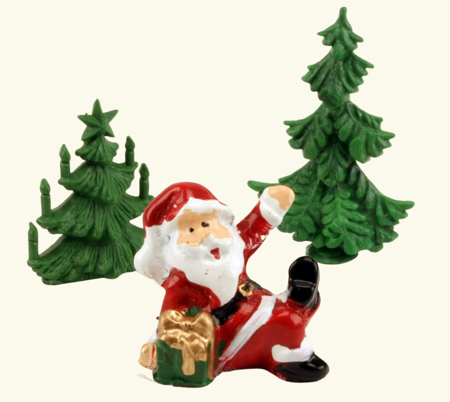 Santa - 1" Dancing - Set of 3 - Holiday Minis - 204-2384