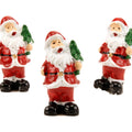 Santa - 1.5" Traditional with Tree - Set of 3 - 204-2550