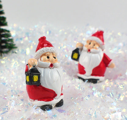 Santa - 1.25" Old Style - Set of 3 - Holiday Minis - 204-2581