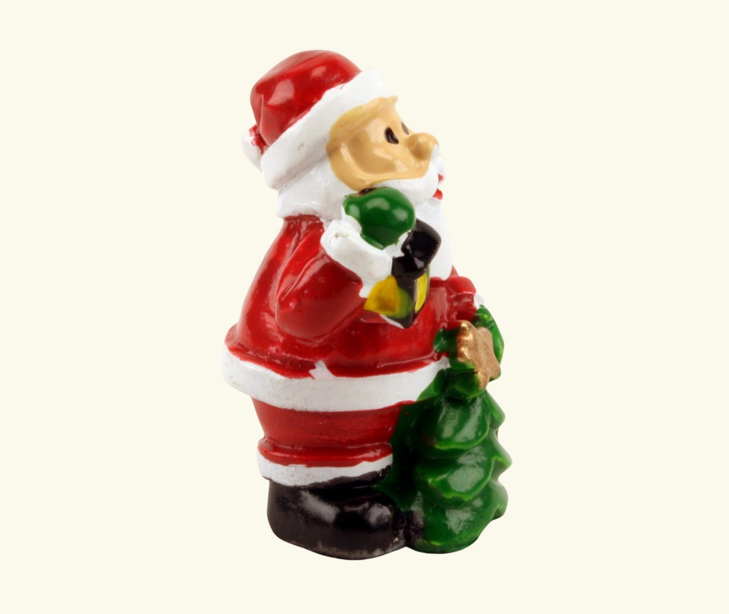 Santa - 1.25" With Tree - Set of 3 - Holiday Minis - 204-2720