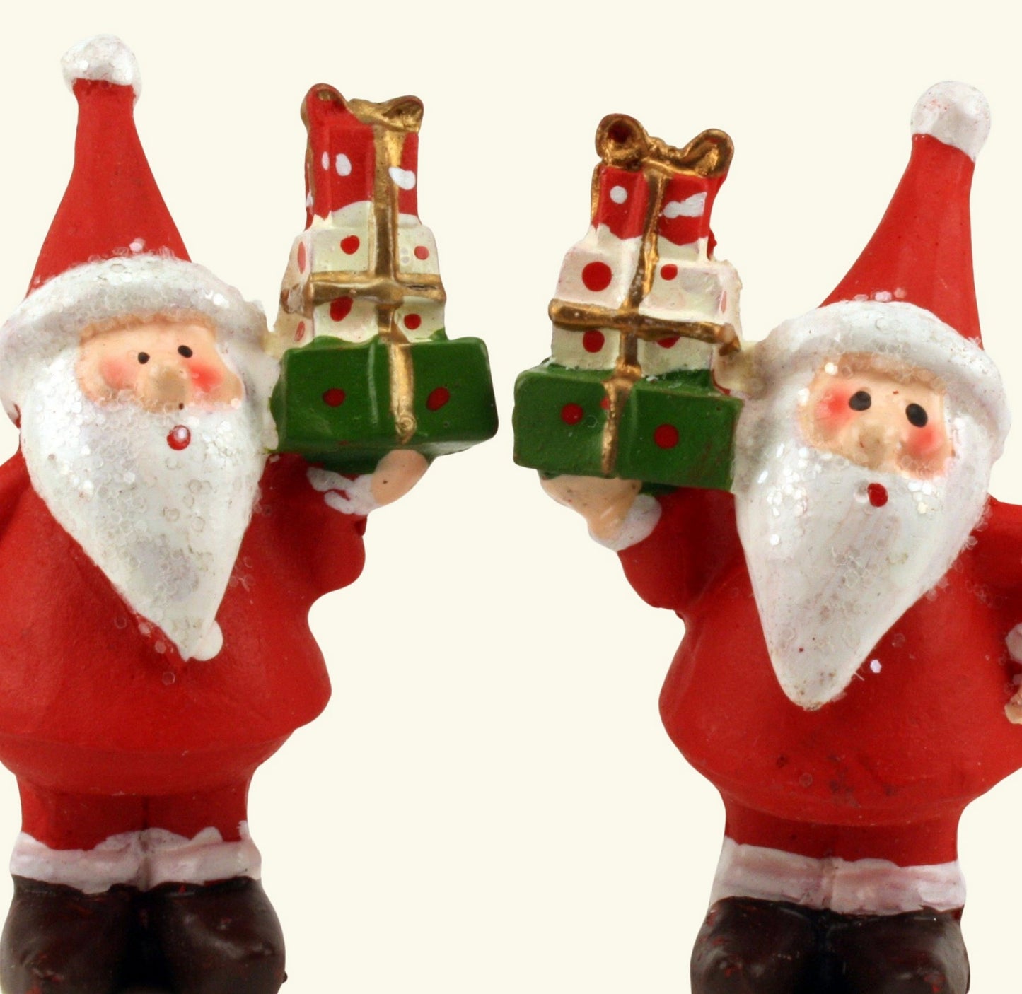 Santa with Gifts! - 2.25" Tall - Set of 4 - 204-5726