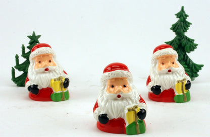 Santa - 1.25" Half-Bust - Set of 3 - Holiday Minis - 204-8803