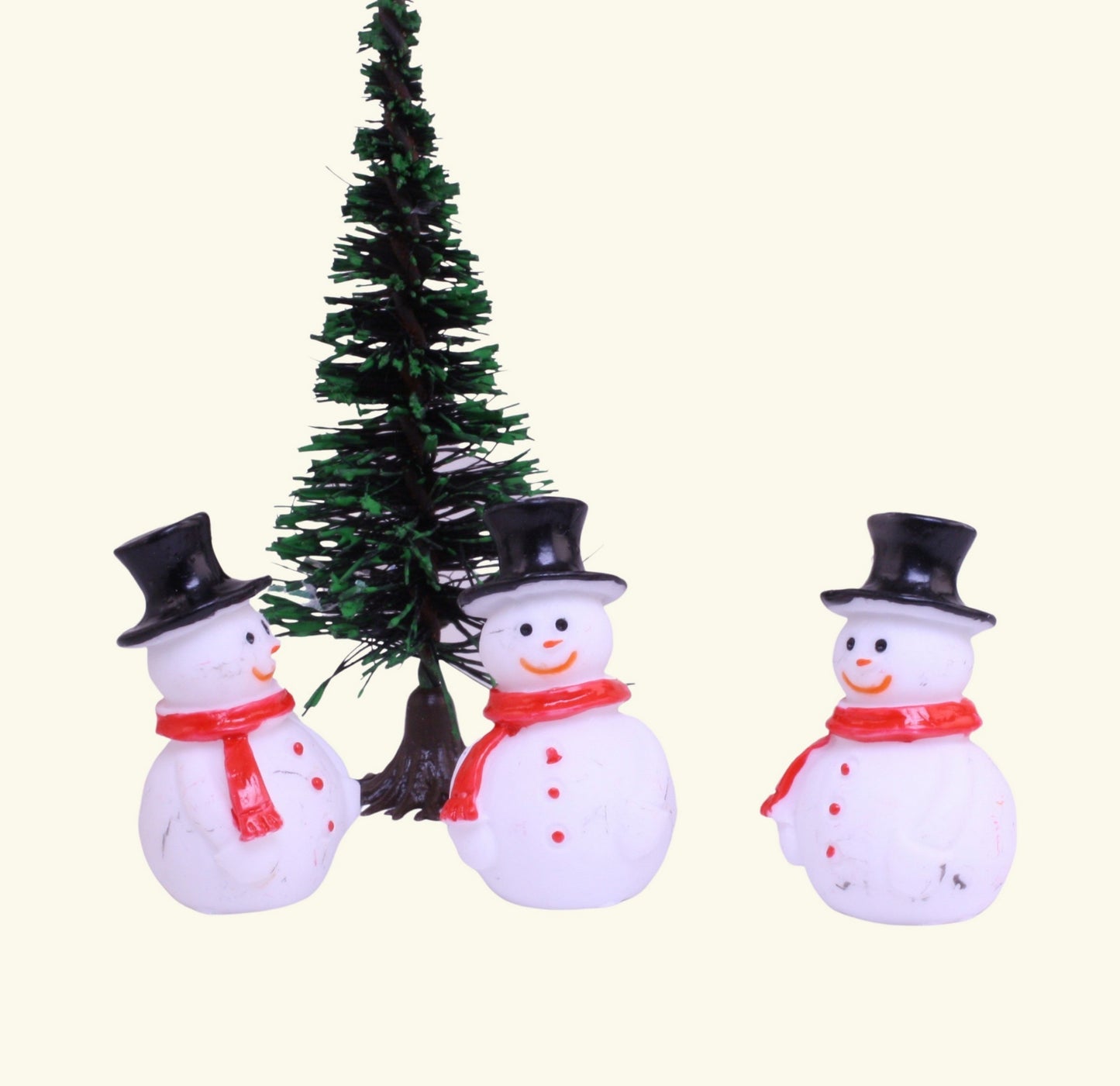 Snowman - 1.25" - Set of 3 - Holiday Minis - 204-8804