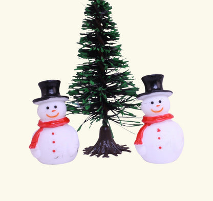 Snowman - 1.25" - Set of 3 - Holiday Minis - 204-8804