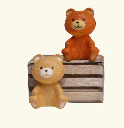 Little Teddy Bear Set - Under 1" Tall - Set of 2 - 2204-8808