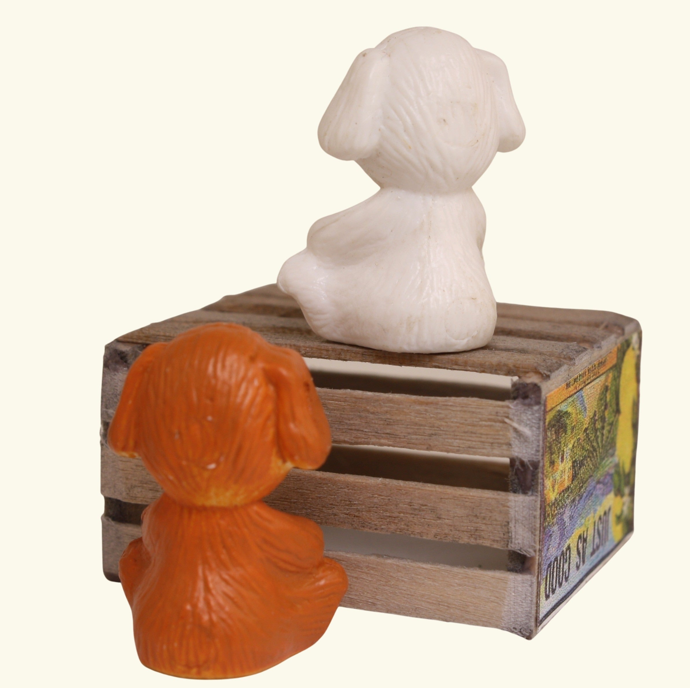 Dog Set - Under 1" Tall - Set of 2 - 2204-8809