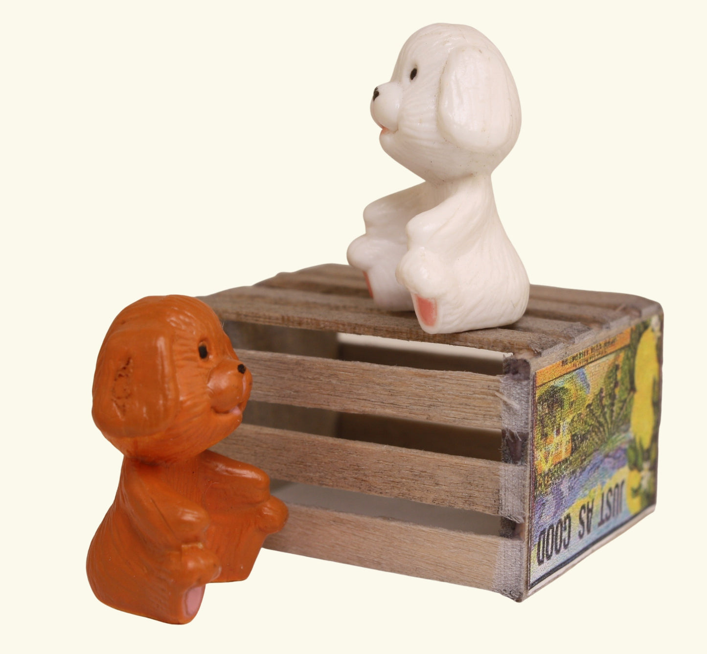 Dog Set - Under 1" Tall - Set of 2 - 2204-8809