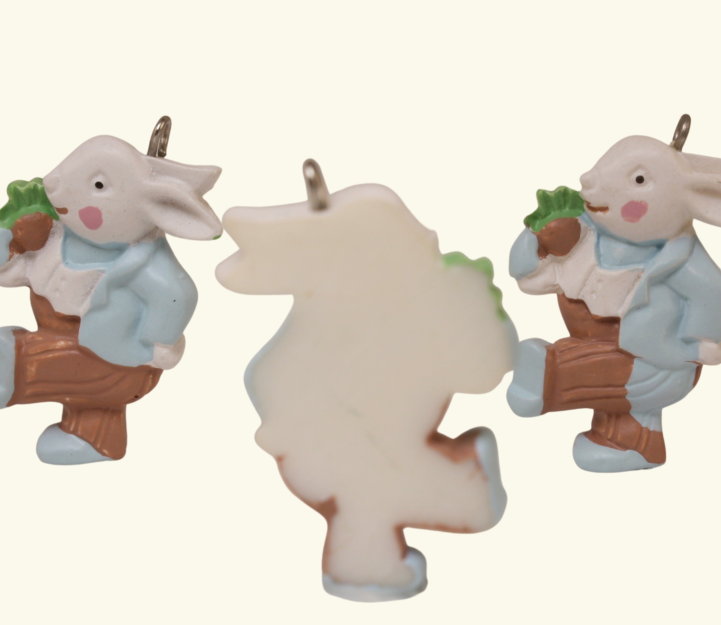 Bunny Easter Flat Back Charm - Set of 2 - 204-8816