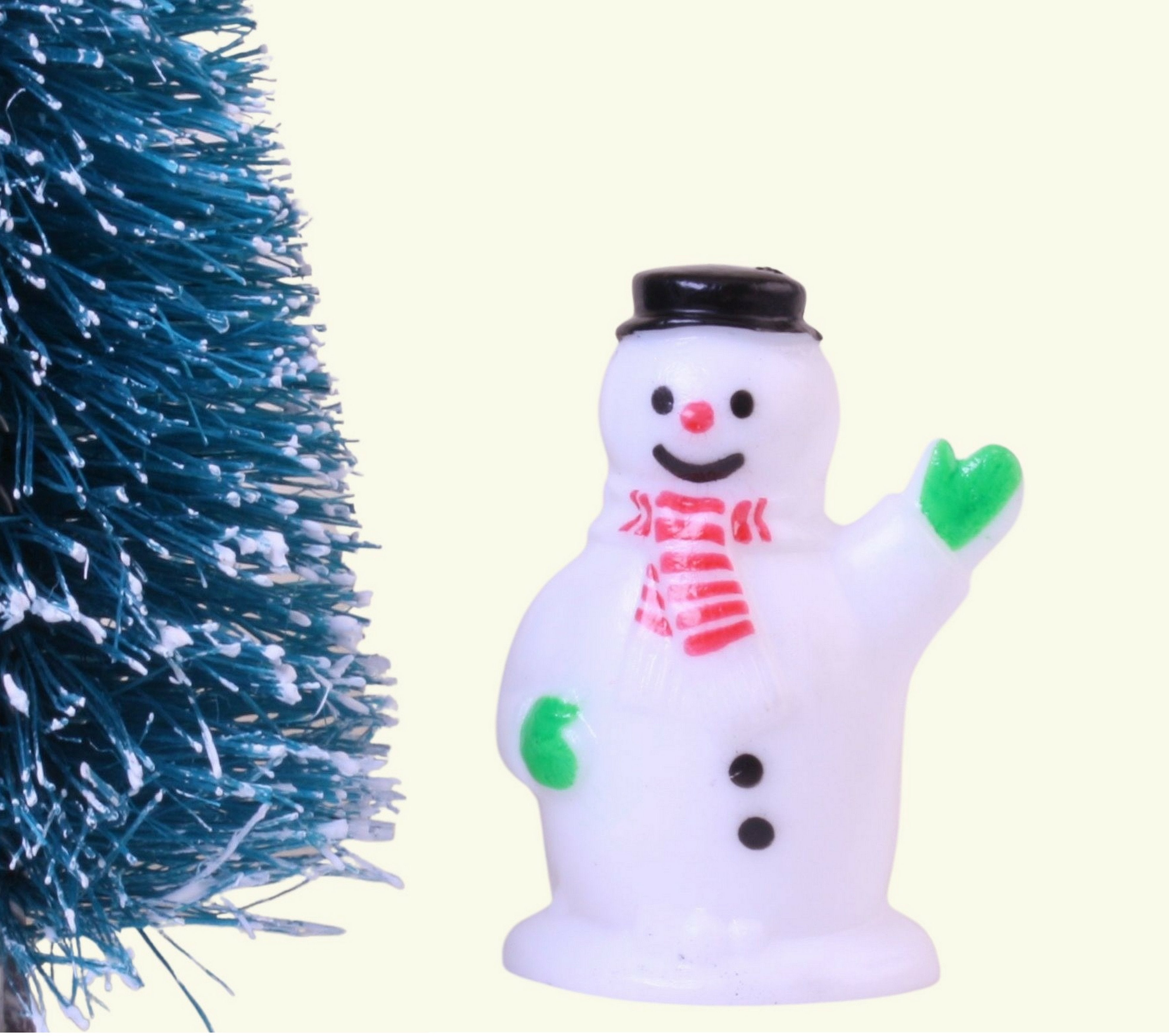 Snowman - 1.5" - 1960s Retro Style - 204-8818