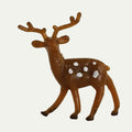 Deer - 1.5" Tall - Set of 2 - Brown - 204-8831