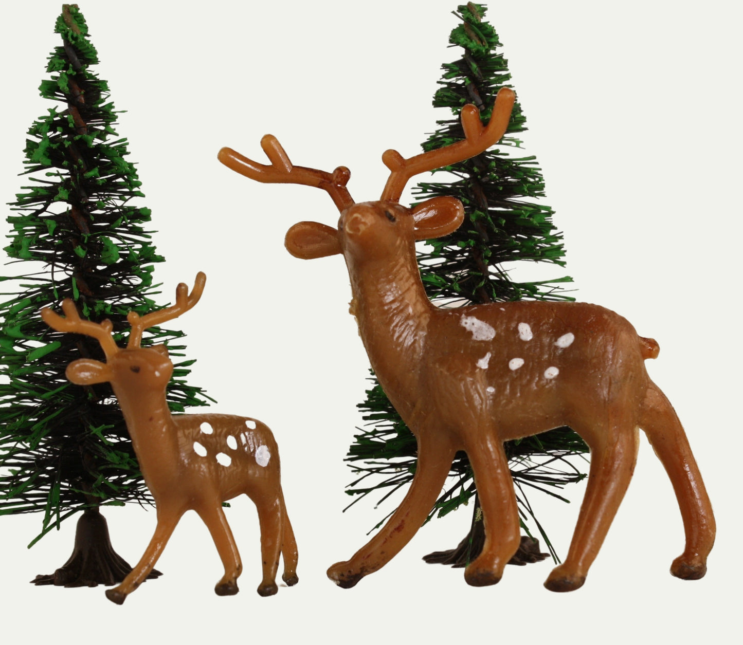 Deer - 1.5" Tall - Set of 2 - Brown - 204-8831