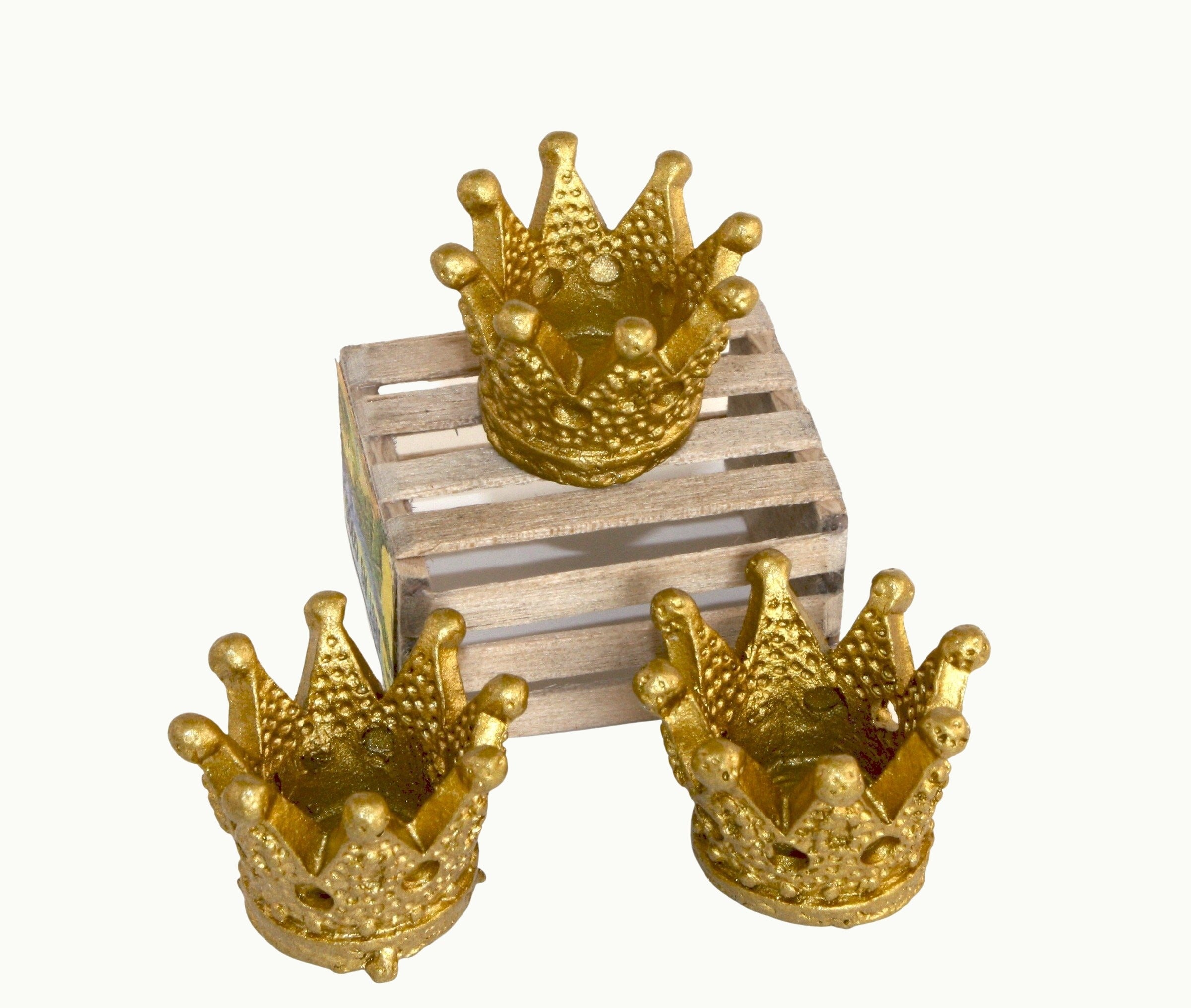 Golden Crowns - Miniature - Set of 3 - 205-0297