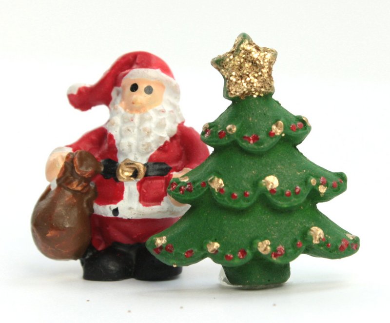 Cute Christmas Trees - Set of 4 - 205-0698