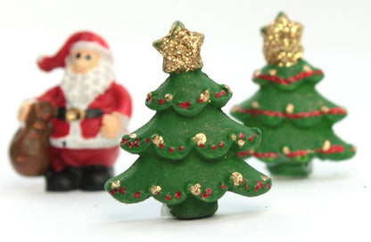 Cute Christmas Trees - Set of 4 - 205-0698