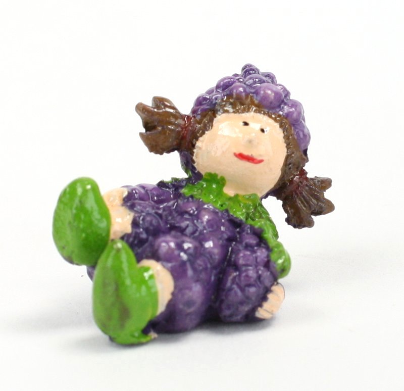 Lil Pixies - Grape Girl Set - "Tiny Fruit" - Set of 4 - 205-5264