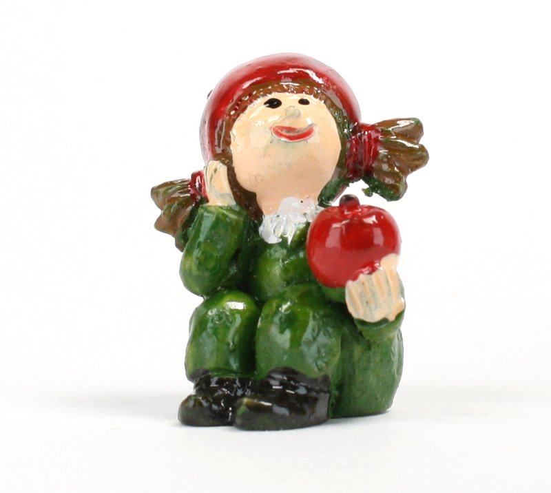 Lil Pixies - Apple Girl Set - "Tiny Fruit" - Set of 4 - 205-5274