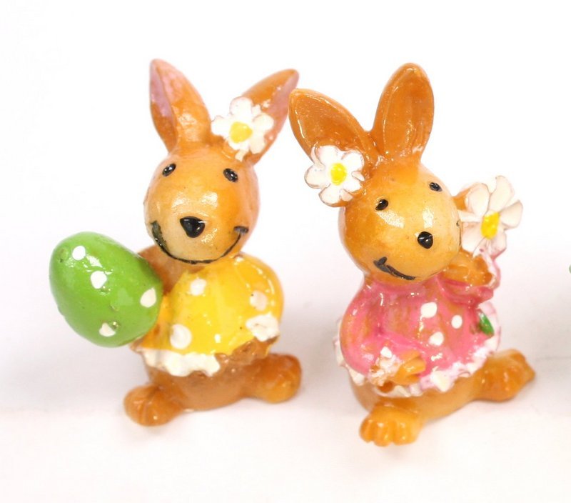 Bunny - Easter Rabbits - Spring - Set of 4 - 205-5339