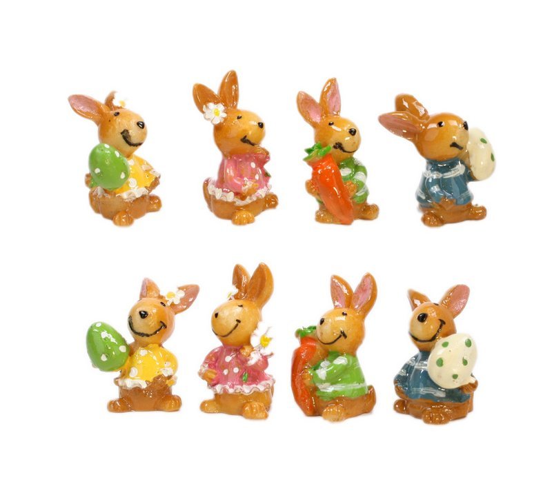 Bunny - Easter Rabbits - Spring - Set of 4 - 205-5339