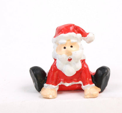 Santa - 1" Dancing- Set of 4 - Dollhouse Minis - 204-8781