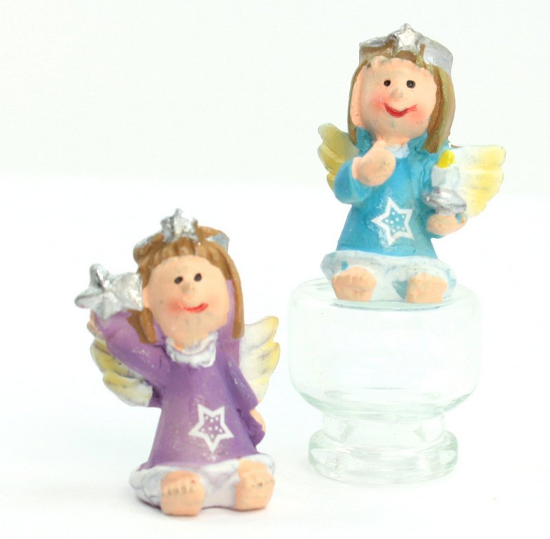 Colorful Little Angels - Too Cute! - Set of 4 - 205-6478