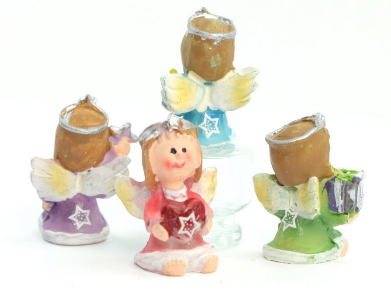 Colorful Little Angels - Too Cute! - Set of 4 - 205-6478