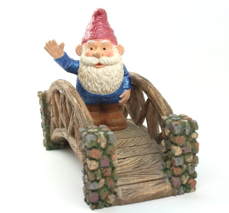 Bridge - Wooden - Fairy Garden - 5" Long - 207-1047