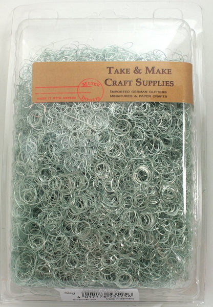 Blue - Light - Curly German Lametta - 216-5423